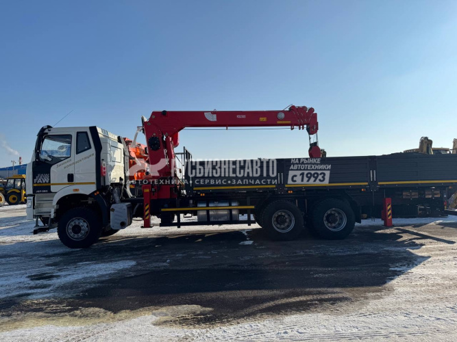 Купить КМУ FAW 3250 (6*4, 390л.с., Евро-5) + HANGLIM KS2305 верх.упр. + борт сталь 7,5м. РМЗ в компании Русбизнесавто - изображение 8