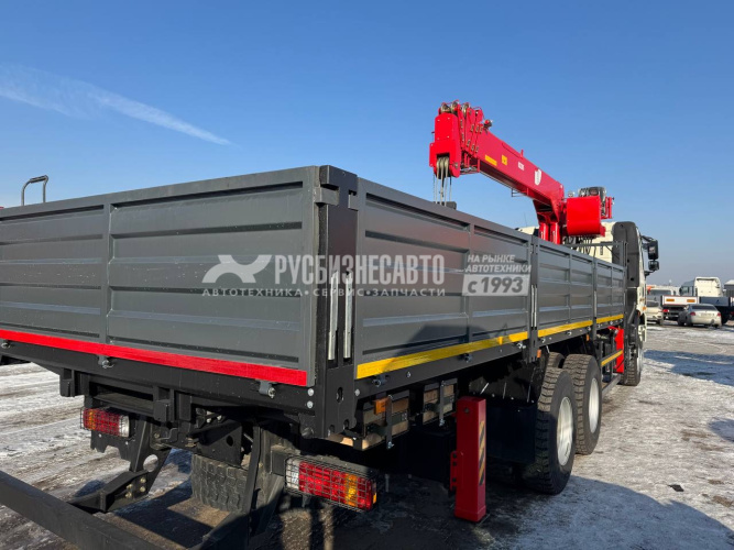 Купить КМУ FAW 3250 (6*4, 390л.с., Евро-5) + HANGLIM KS2305 верх.упр. + борт сталь 7,5м. РМЗ в компании Русбизнесавто - изображение 10