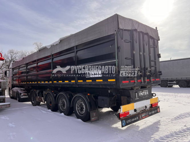 Купить ИНТЕР полуприцеп самосвальный-зерновоз 853393 б/у (2023 г.в.)(0006)-Сбер комиссия-Бронь Елисеев И. в компании Русбизнесавто - изображение 13