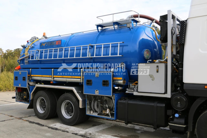 Купить МВС-18 ГЕРКУЛЕС на шасси МАЗ-6312С9-529-012 илососная Е-5 в компании Русбизнесавто - изображение 1