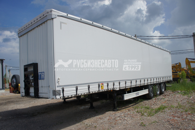 Купить Kassbohrer MAXIMA (ISO PAKCS), П/п шторный, борт наборный, 3 оси BPW, без подьем. оси, L=13,6 м. в компании Русбизнесавто - изображение 0