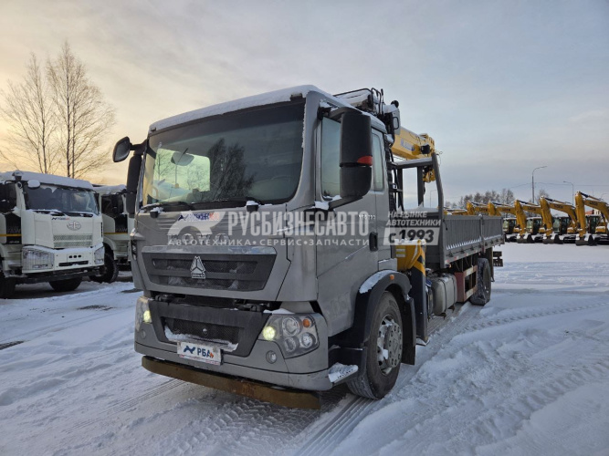 Купить КМУ Бортовой HOWO T5G 4х2 XCMG SQS200RU-6 б/у (2023 г.в., 35 598 км.) (0394) в компании Русбизнесавто - изображение 9