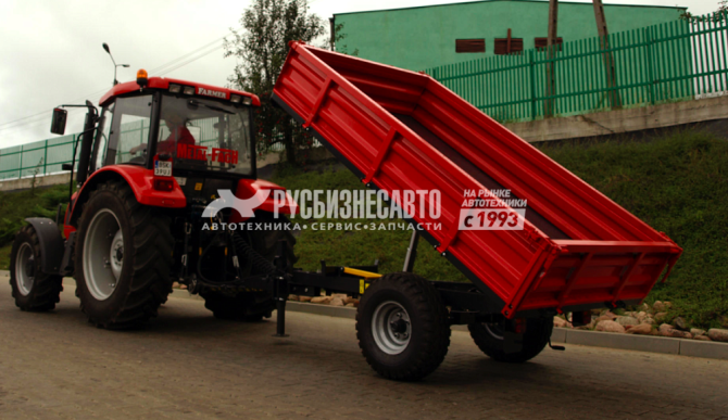 Купить Прицеп тракторный самосвальный Metal-Fach Т-736/2 в компании Русбизнесавто - изображение 1