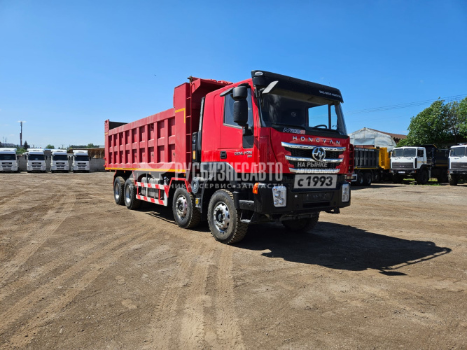 Купить Самосвал HONGYAN 908 (8x4)  б/у (2022 г. 28 900км) (4134) в компании Русбизнесавто - изображение 2