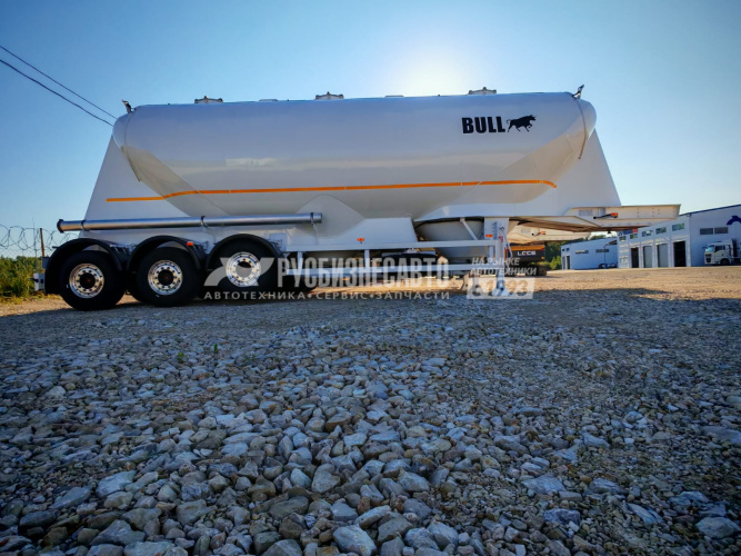Купить ППЦ материаловоз (мука, комбикорм)  BULL (40 м3, 3 отс., алюминимй, 3 оси SAF, WABCO, без компр.) в компании Русбизнесавто - изображение 3