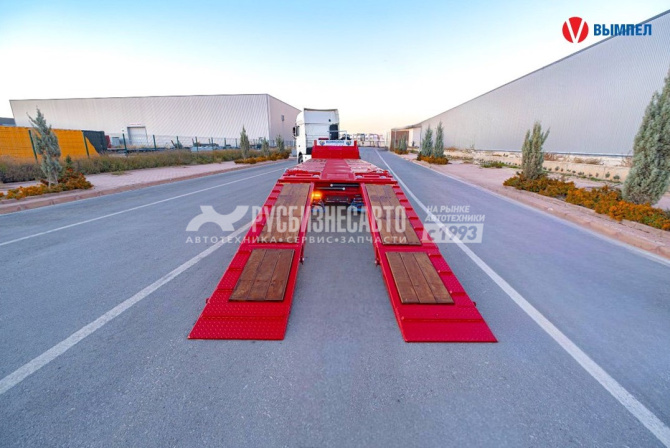 Купить Полуприцеп трал KOMODO KMD3L раздвижной 3 оси г/п 47 800 кг в компании Русбизнесавто - изображение 8