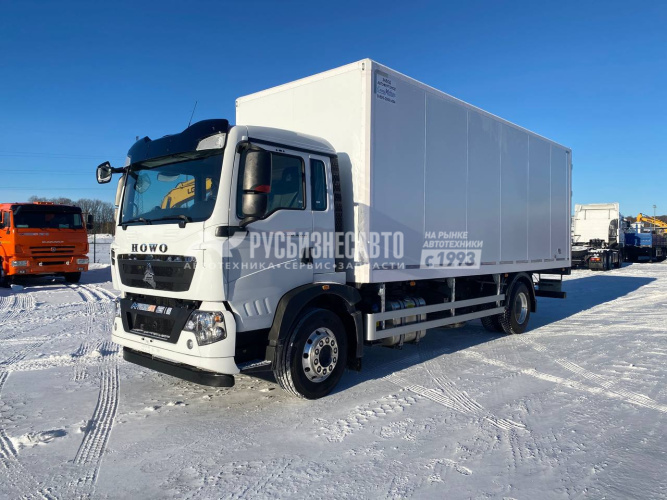 Купить Фургон изотермический Спец-Мобиль 2818S на шасси HOWO T5G 4х2 (ZZ1167M541GE1)/ 7500 мм в компании Русбизнесавто - изображение 0
