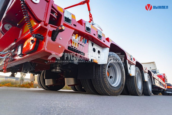 Купить Полуприцеп трал KOMODO KMD3L раздвижной 3 оси г/п 47 800 кг в компании Русбизнесавто - изображение 6