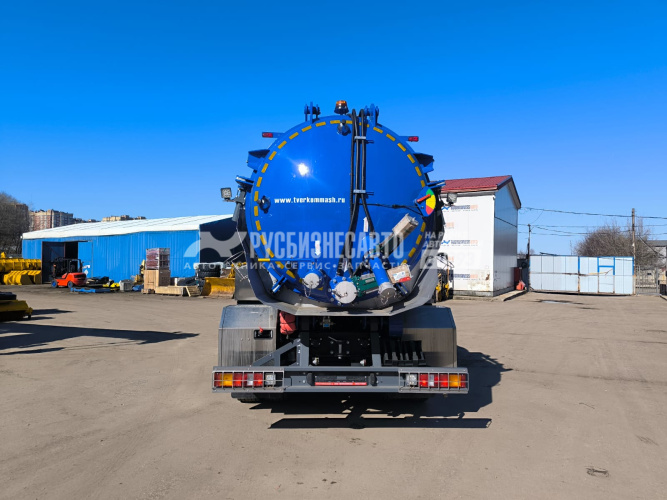 Купить ТКМ-630 (илосос МАЗ 6312С9-8575-012, 15м3+1,5м3 (ил/вода), насос 3300 м3/час, сист.гидроразмыва) в компании Русбизнесавто - изображение 9