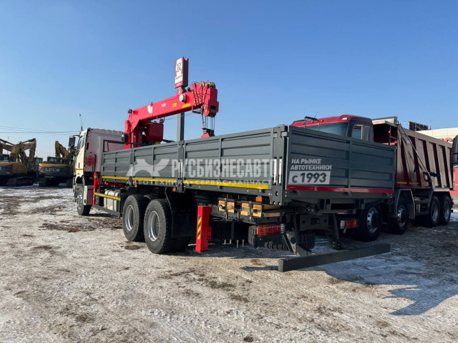 Купить КМУ FAW 3250 (6*4, 390л.с., Евро-5) + HANGLIM KS2305 верх.упр. + борт сталь 7,5м. РМЗ в компании Русбизнесавто - изображение 2