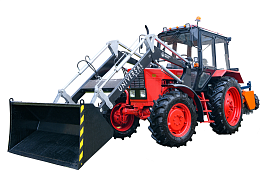 Машина коммунальная МК.03 на шасси трактора "Беларус 82.1-23/12" ЧЛМЗ - ПВМ балочного типа