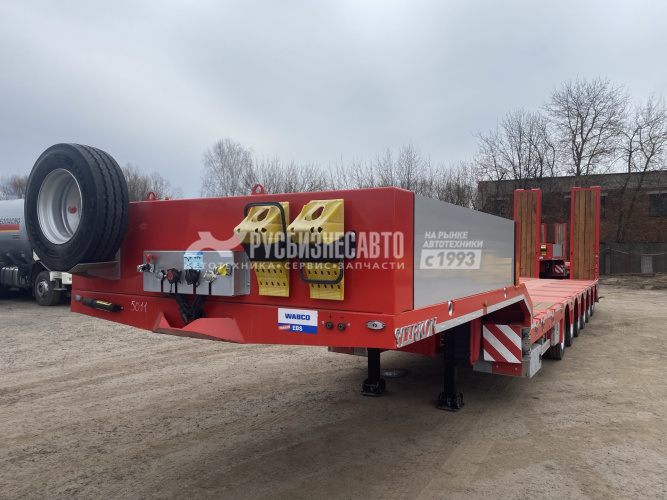 Купить TIRKON LWB6A, П/п трал раздвижной, г/п 72т., 6 осей в компании Русбизнесавто - изображение 11