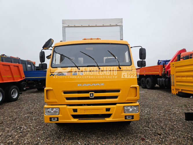 Купить КАМАЗ 4388-010-69 Бортовой автомобиль с каркасом и сдвижными шторами 8500*2550*2850 мм на базе 4308 в компании Русбизнесавто - изображение 11