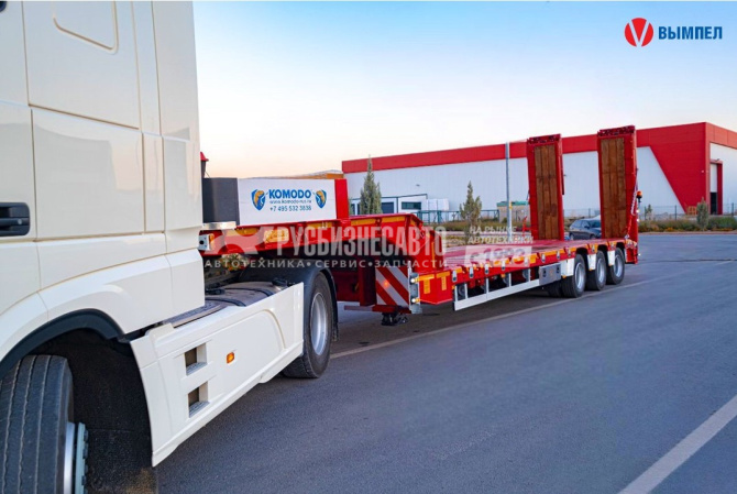 Купить Полуприцеп трал KOMODO KMD3L раздвижной 3 оси г/п 47 800 кг в компании Русбизнесавто - изображение 4