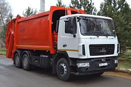 КО-427-90 на шасси маз 631226, мусоровоз, задняя загрузка, портал, 22 м3