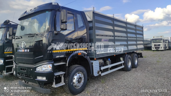 Купить FAW CA3250 ПЛАНЕТА 5529FW2 бортовой зерновоз 35 м.куб.6х4 в компании Русбизнесавто - изображение 1