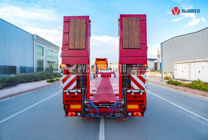 Купить Полуприцеп трал KOMODO KMD4L раздвижной 4 оси г/п 58 400 кг в компании Русбизнесавто - изображение 3