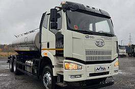 Автоцистерна для пищевых жидкостей на шасси FAW J6 б/у (2023 г.в. 13 756 км)(9003)