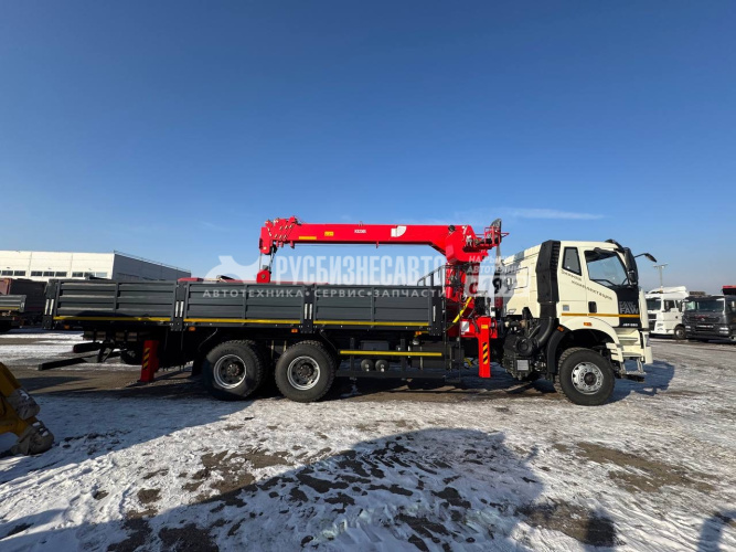 Купить КМУ FAW 3250 (6*4, 390л.с., Евро-5) + HANGLIM KS2305 верх.упр. + борт сталь 7,5м. РМЗ в компании Русбизнесавто - изображение 7