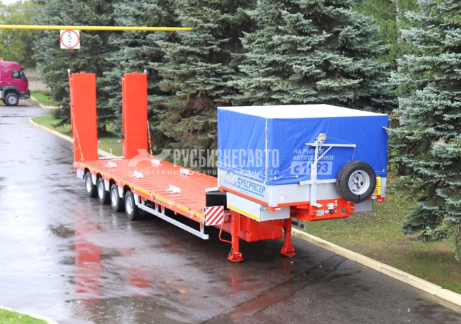 Купить СПЕЦПРИЦЕП 9942L4 Р трал раздвижной, гидравлические трапы, оси Specpricep, ССУ 1350 в компании Русбизнесавто - изображение 1