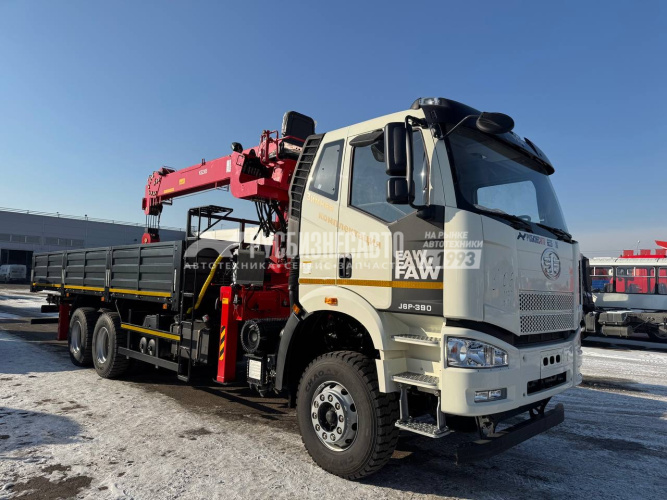 Купить КМУ FAW 3250 (6*4, 390л.с., Евро-5) + HANGLIM KS2305 верх.упр. + борт сталь 7,5м. РМЗ в компании Русбизнесавто - изображение 6