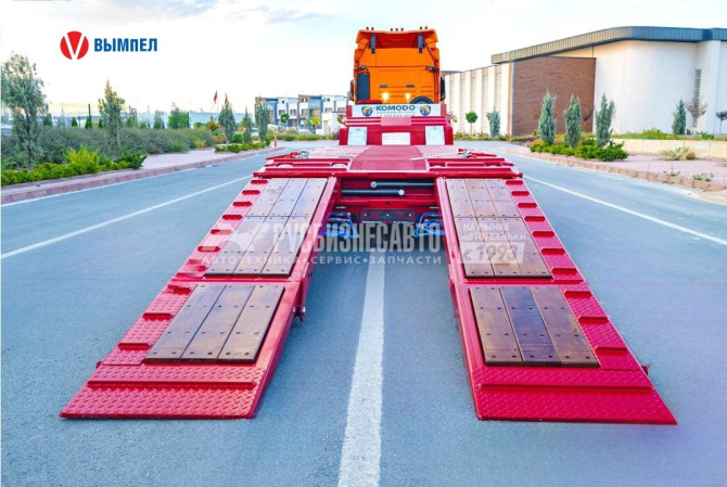 Купить Полуприцеп трал KOMODO KMD3L раздвижной 3 оси г/п 47 800 кг в компании Русбизнесавто - изображение 10