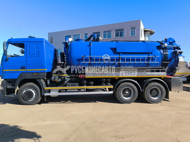 Купить ТКМ-630 (илосос МАЗ 6312С9-8575-012, 15м3+1,5м3 (ил/вода), насос 3300 м3/час, сист.гидроразмыва) в компании Русбизнесавто - изображение 8