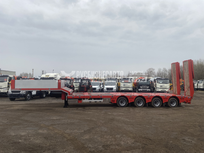 Купить TIRKON LWB4A , П/п трал раздвижной, 4 оси, г/п 51т. в компании Русбизнесавто - изображение 3