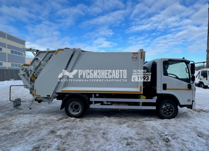 Купить KAT-8 на шасси JAC N90 (ТКМ-483J) Мусоровоз задн. загрузка в компании Русбизнесавто - изображение 1