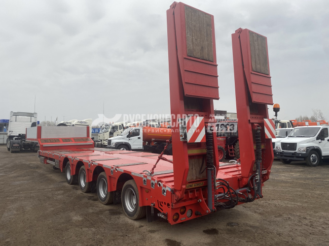 Купить TIRKON LWB4A , П/п трал раздвижной, 4 оси, г/п 51т. в компании Русбизнесавто - изображение 0