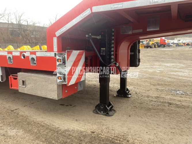 Купить TIRKON LWB4A , П/п трал раздвижной, 4 оси, г/п 51т. в компании Русбизнесавто - изображение 26