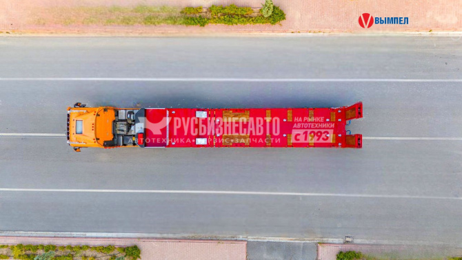 Купить Полуприцеп трал KOMODO KMD4L раздвижной 4 оси г/п 58 400 кг в компании Русбизнесавто - изображение 5