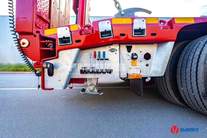 Купить Полуприцеп трал KOMODO KMD4L раздвижной 4 оси г/п 58 400 кг в компании Русбизнесавто - изображение 4