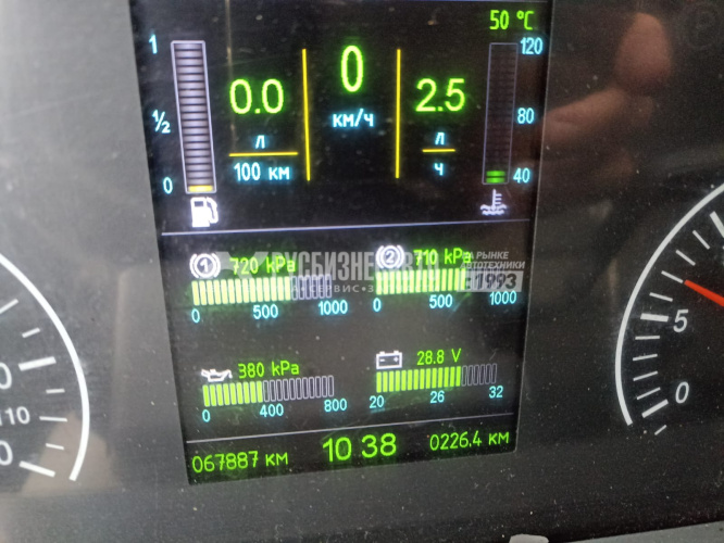 Купить Тягач МАЗ 5440С9-520-031 ССУ 1150, пневм б/у (2021 г., 67 887 км) в компании Русбизнесавто - изображение 30