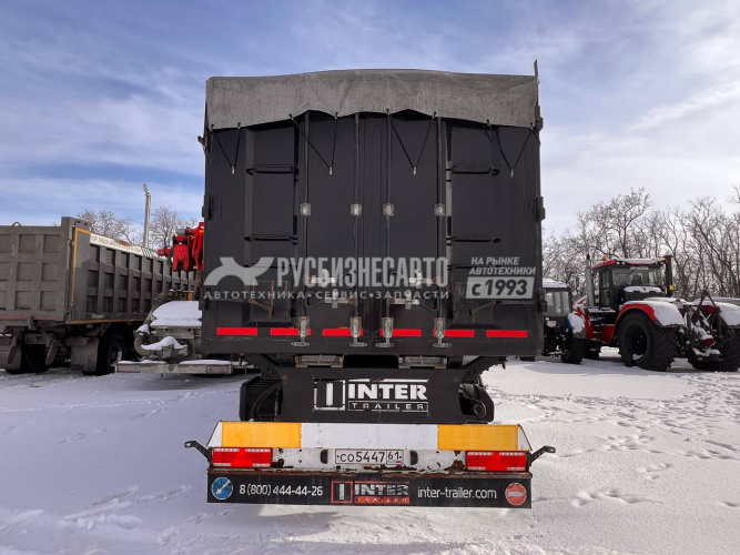 Купить ИНТЕР полуприцеп самосвальный-зерновоз 853393 б/у (2023 г.в.)(0006)-Сбер комиссия-Бронь Елисеев И. в компании Русбизнесавто - изображение 4