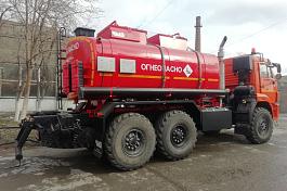 АТЗ-11 КАМАЗ-43118 (11м3, 2 отс., насос СВН-80А, УВТ - ППО-25, мод.7074А4-50)