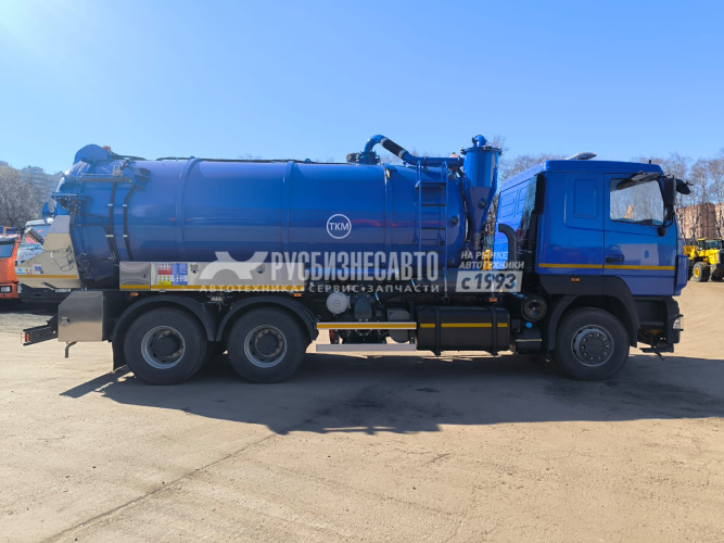 Купить ТКМ-630 (илосос МАЗ 6312С9-8575-012, 15м3+1,5м3 (ил/вода), насос 3300 м3/час, сист.гидроразмыва) в компании Русбизнесавто - изображение 3