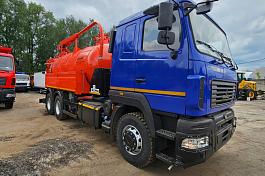 Машина илососная КО-530-09 шасси МАЗ 6312С9 (14+1,6 м3, насос 2150 м3/час, сист. гидроразмыва)