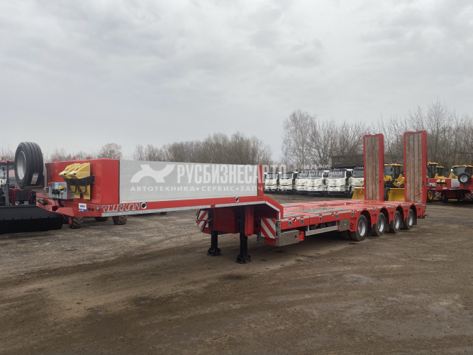 Купить TIRKON LWB4A , П/п трал раздвижной, 4 оси, г/п 51т. в компании Русбизнесавто - изображение 4