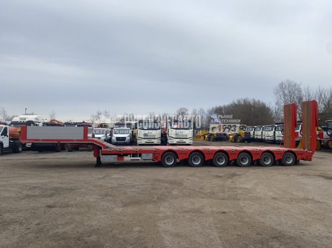 Купить TIRKON LWB6A, П/п трал раздвижной, г/п 72т., 6 осей в компании Русбизнесавто - изображение 8