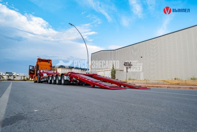 Купить Полуприцеп трал KOMODO KMD4L раздвижной 4 оси г/п 58 400 кг в компании Русбизнесавто - изображение 10