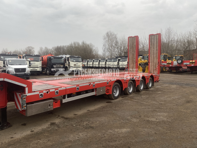 Купить TIRKON LWB4A , П/п трал раздвижной, 4 оси, г/п 51т. в компании Русбизнесавто - изображение 5