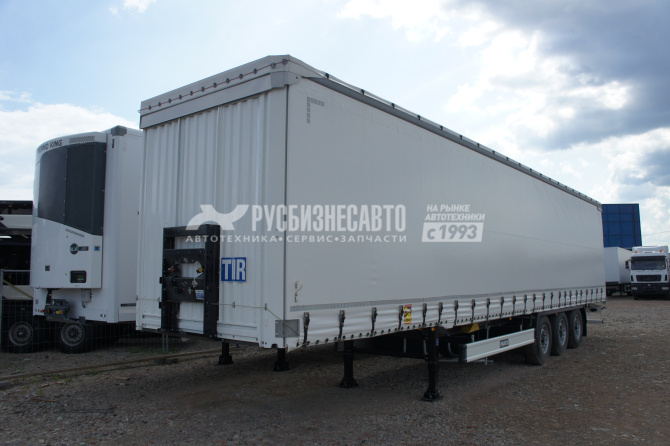 Купить Kassbohrer MAXIMA (ISO PAKCS), П/п шторный, борт наборный, 3 оси BPW, без подьем. оси, L=13,6 м. в компании Русбизнесавто - изображение 3