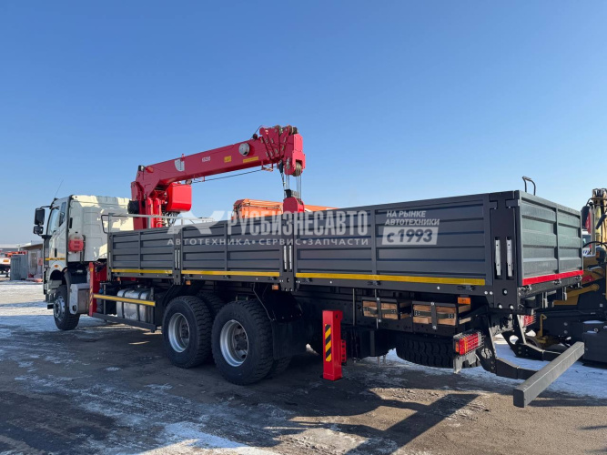 Купить КМУ FAW 3250 (6*4, 390л.с., Евро-5) + HANGLIM KS2305 верх.упр. + борт сталь 7,5м. РМЗ в компании Русбизнесавто - изображение 9