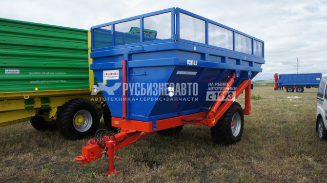 Купить Полуприцеп тракторный самосвальный ПТСЖ-9 (для жидких и сыпучих грузов) в компании Русбизнесавто - изображение 1