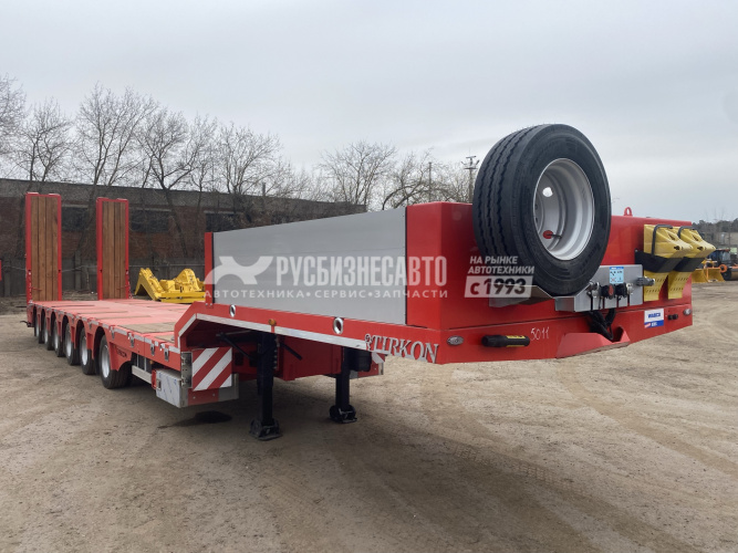 Купить TIRKON LWB6A, П/п трал раздвижной, г/п 72т., 6 осей в компании Русбизнесавто - изображение 0