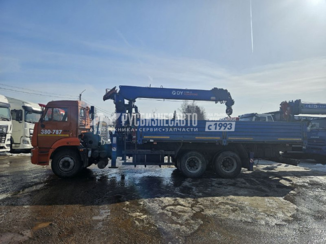 Купить КМУ КАМАЗ 65115  + DY SS1956 верх.упр. борт 6,2м.б\у (2023 г.в. 43 223 км 2 235мч)(8191) в компании Русбизнесавто - изображение 6